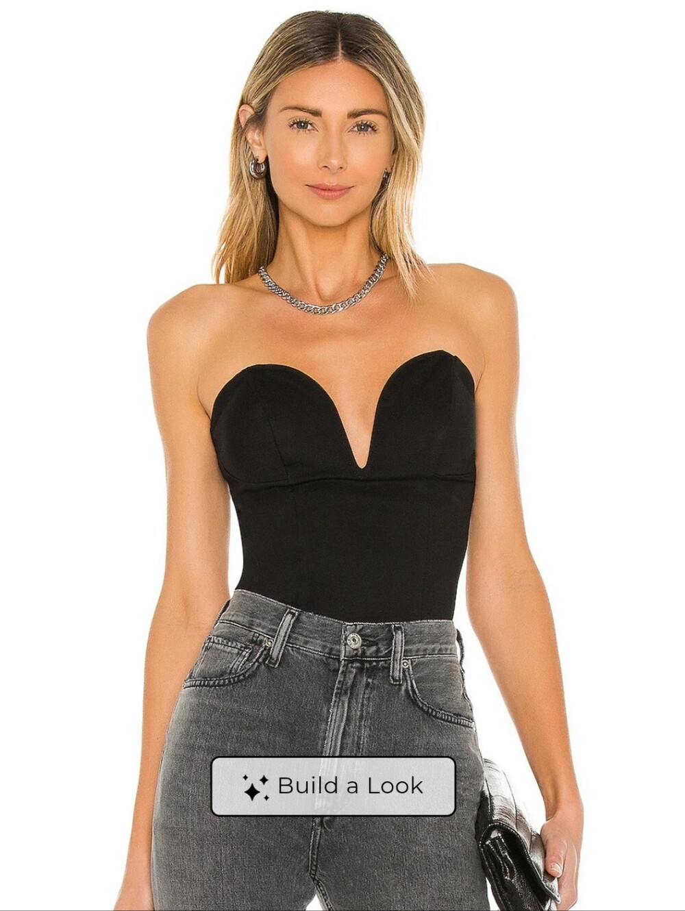 Gianna Sweetheart Bodysuit superdown